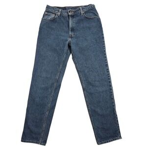 Vintage‎ Levis 505 Women Straight Leg High Rise Jeans Made in USA 13 Med 1995